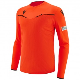 UEFA macron Men Long-sleeved Referee Jersey всички,футболни,облекла,облекла,с,футболна,тема,футболни,горнища,uefa,macron,men,long,sleeved,referee,jersey