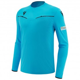 UEFA macron Men Long-sleeved Referee Jersey всички,футболни,облекла,облекла,с,футболна,тема,футболни,горнища,uefa,macron,men,long,sleeved,referee,jersey