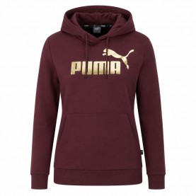 дамски,суичър,дамски,горнища,с,качулка,puma,ess+,metallic,logo,women,hoody