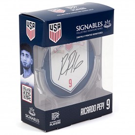 USA Ricardo Pepi #9 Football Collectors item 14 cm usa,ricardo,pepi,#9,football,collectors,item,14,cm