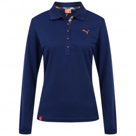 Дамска блуза с яка PUMA Women Long-sleeved Premium Polo Shirt дамска,блуза,с,яка,дамски,блузи,с,яка,puma,women,long,sleeved,premium,polo,shirt