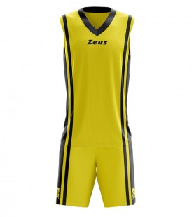 Къси панталони Zeus Kit Bozo Basketball Jersey + Shorts 2 pcs. Giallo/nero къси,панталони,детски,потници,баскетболни,потници,zeus,kit,bozo,basketball,jersey,+,shorts,2,pcs.,giallo,nero