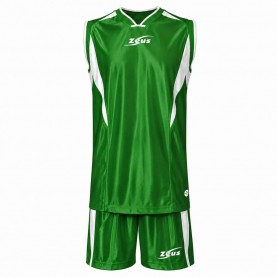 Къси панталони Zeus Kit Sante Basketball Jersey + Shorts verde/bianco къси,панталони,детски,потници,баскетболни,потници,zeus,kit,sante,basketball,jersey,+,shorts,verde,bianco