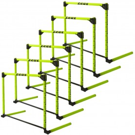 всичкото,фитнес,оборудване,zeus,adjustable,training,hurdles,height,10,60,cm,pack,of,6