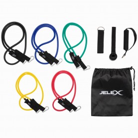 всичкото,фитнес,оборудване,jelex,fit,set,fitness,resistance,tubes,set,11,pieces.