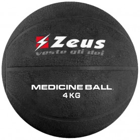 всичкото,фитнес,оборудване,zeus,medicine,ball,4,kg,black