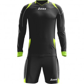 вратарски,ръкавици,и,облекло,всички,футболни,облекла,zeus,paros,goalkeeper,kit,long,sleeved,jersey,with,shorts,black,neon,yellow
