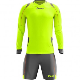 вратарски,ръкавици,и,облекло,всички,футболни,облекла,zeus,paros,goalkeeper,kit,long,sleeved,jersey,with,shorts,neon,yellow
