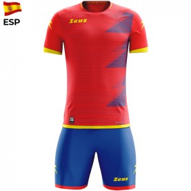 всички,футболни,облекла,zeus,mundial,teamwear,set,jersey,with,shorts,red,yellow