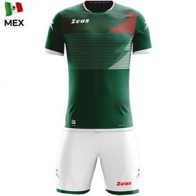 всички,футболни,облекла,zeus,mundial,teamwear,set,jersey,with,shorts,green,white