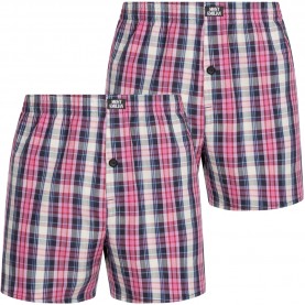мъжки,боксерки,мъжко,бельо,mont,emilian,nantes,men,american,boxer,shorts,pack,of,2,pink,checkered