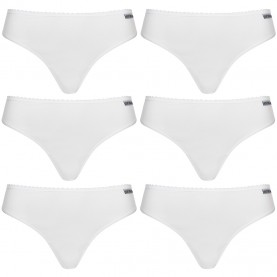 дамско,бельо,mont,emilian,nimes,women,thong,pack,of,6,white