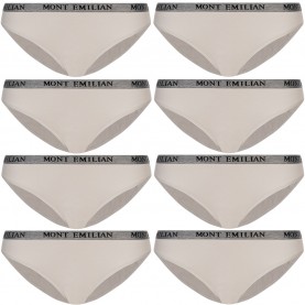 дамски,бикини,дамско,бельо,mont,emilian,grenoble,women,briefs,pack,of,8,beige