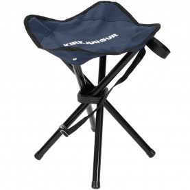 kirkjubØur®,freydis,foldable,four,legged,outdoor,stool,blue