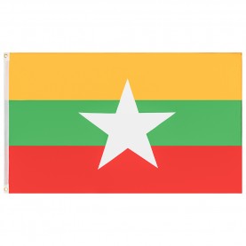 myanmar,muwo,nations,together,flag,90x150cm