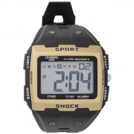 leandro,lido,sterpeto,unisex,sports,watch,gold,black