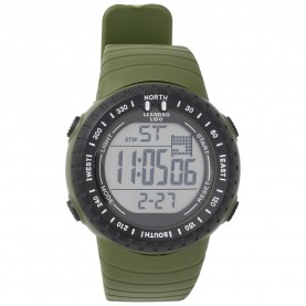 leandro,lido,vescia,unisex,sports,watch,green