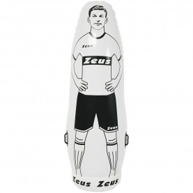 всичкото,фитнес,оборудване,zeus,sagoma,free,kick,training,dummy,white