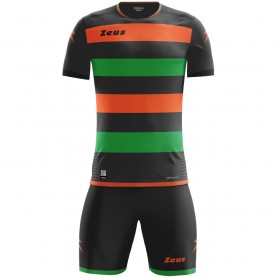 всички,футболни,облекла,zeus,icon,teamwear,set,jersey,with,shorts,black,orange,green