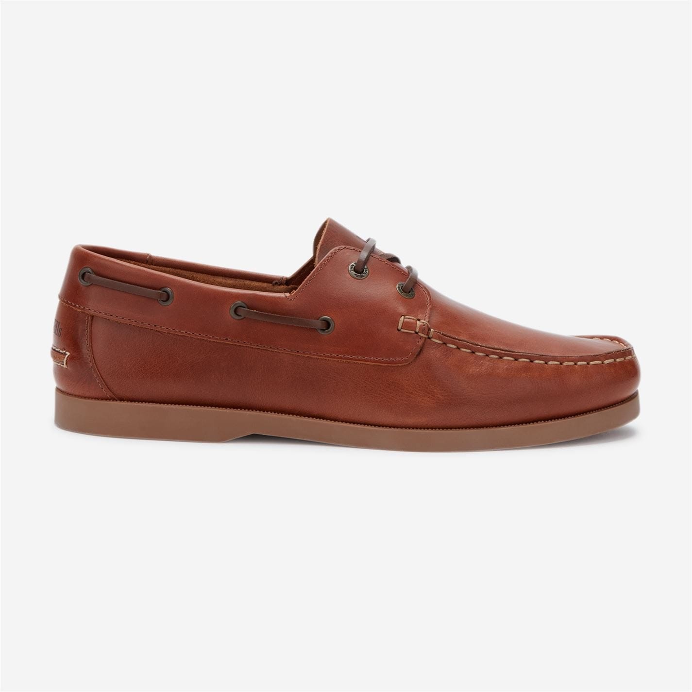 Jack Wills Leather Boat Shoes - Tan 