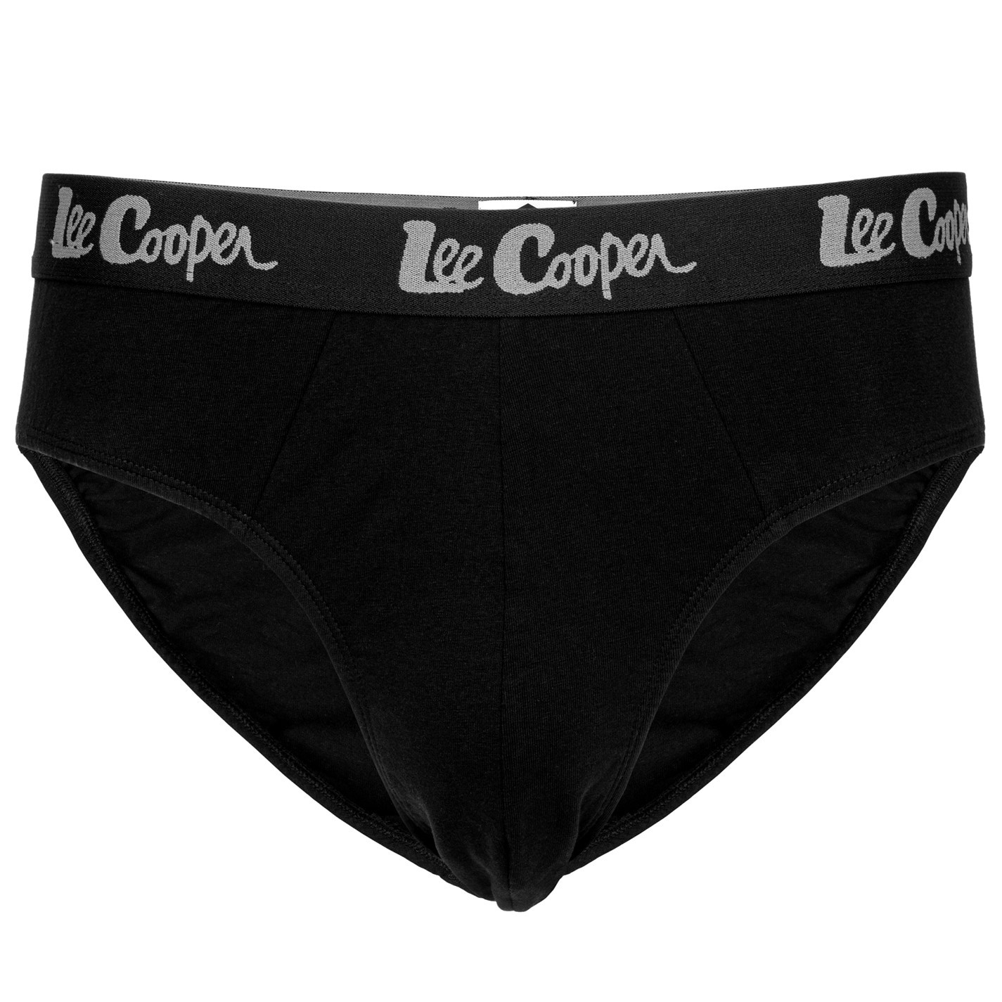 Мъжки слипове Lee Cooper Brief 5 Pack Mens Solid Black Спорт и Хоби