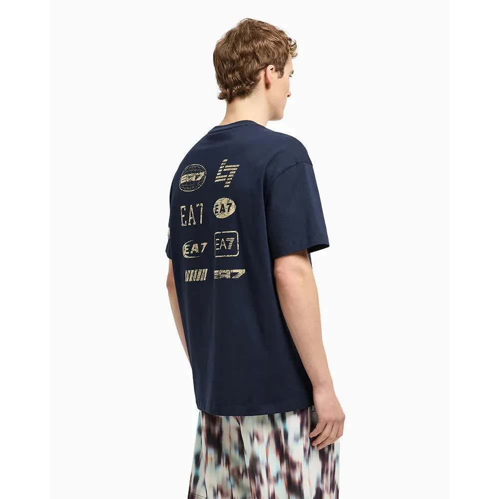 EA7 EMPORIO ARMANI 半袖 Tシャツ 7M000302 AF12874 Armani Ea7 T-shirts - De beste mode bij Chabot.nl