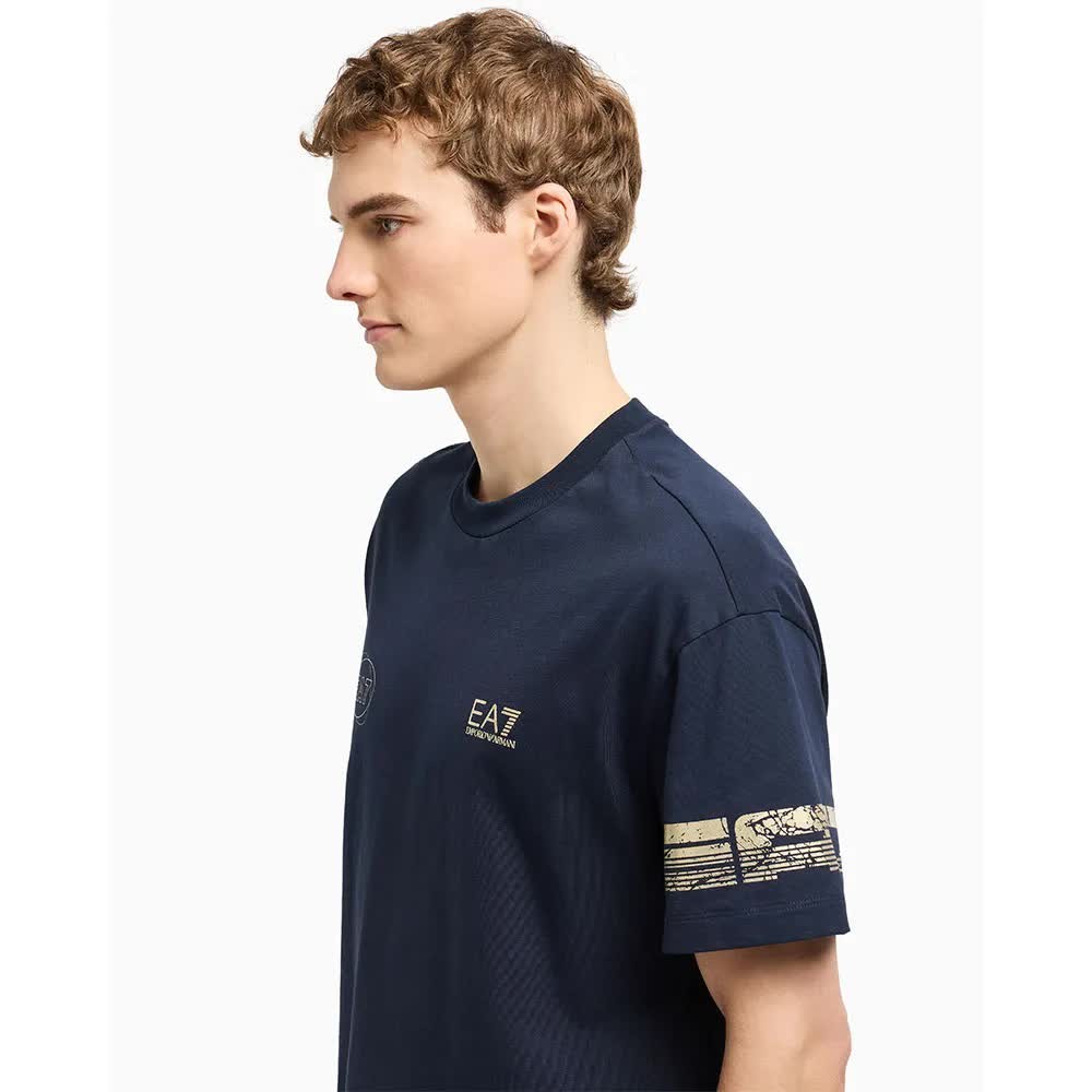 EA7 EMPORIO ARMANI 半袖 Tシャツ 7M000302 AF12874 Armani Ea7 T-shirts - De beste mode bij Chabot.nl