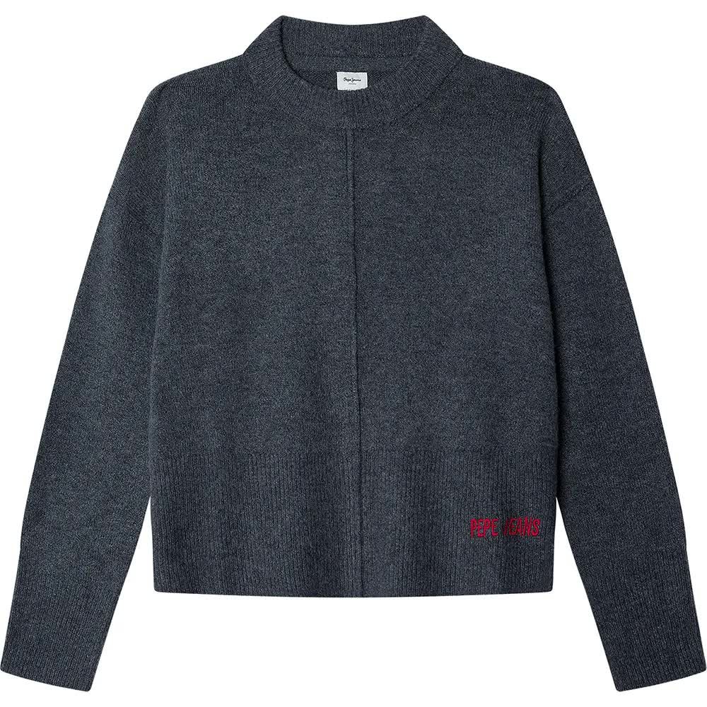 блуза,мъжки,пуловери,дамски,пуловери,pepe,jeans,bibby,sweater,grey,(shaded,grey)