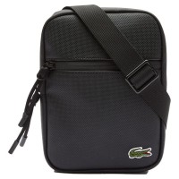Чанта Lacoste Flat Crossover Bag - Black - ONE SIZE lacoste,flat,crossover,bag,black