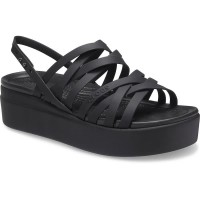 crocs,brooklyn,strappy,low,wedge,sandals,black