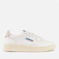 маратонки,autry,medalist,leather,court,trainers,white,pink