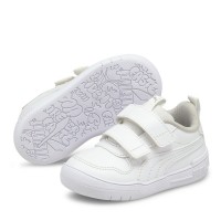 детски,маратонки,детски,маратонки,puma,unisex,kids,multiflex,sl,v,low,top,trainers,white,wh