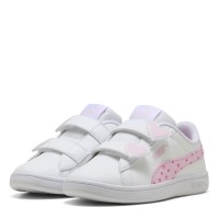 детски,маратонки,разпродажба,puma,детски,маратонки,puma,puma,smash,3.0,velcro,trainers,childrens,white,pink