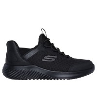 детски,маратонки,skechers,bounder,slip,ins,childrens,triple,black