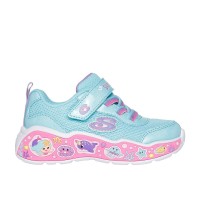 детски,маратонки,детски,маратонки,skechers,gore,&amp;,strap,thematic,wrap,sneaker,runners,girls,blue,pink