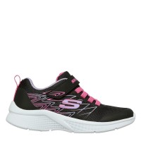 детски,маратонки,детски,маратонки,skechers,microspec,runners,child,girls,black,pink