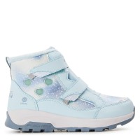 детски,обувки,skechers,double,strap,lighted,waterproof,mid,walking,shoes,unisex,kids,light,blue