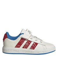 маратонки,детски,маратонки,adidas,kids,grand,court,spider,man,low,top,trainers,cloud,white,pur
