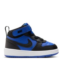 разпродажба,nike,детски,високи,кецове,детски,маратонки,nike,court,borough,mid,2,baby,toddler,shoe,royal,black