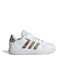 детски,маратонки,разпродажба,adidas,детски,маратонки,adidas,grand,court,trainers,child,girls,white,animal