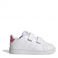 детски,маратонки,детски,маратонки,adidas,advantage,infant,girls,trainers,white,pink