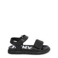 юношески,сандали,dkny,logo,sandals,juniors,black,09b