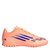 юношески,футболни,стоножки,adidas,f50,club,juniors,astro,turf,football,boots,orange,blue