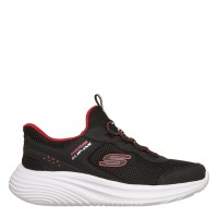 маратонки,детски,маратонки,skechers,kids,slip,on,trainers,black,red