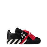 off,white,unisex,juniors,leather,trainers,blk,wht,1001