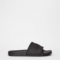 пантофи,чехли,mallet,men's,slider,slippers,triple,black