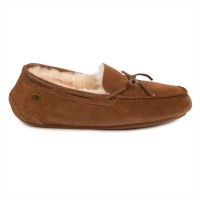 пантофи,чехли,just,sheepskin,torington,moccasin,slippers,chestnut