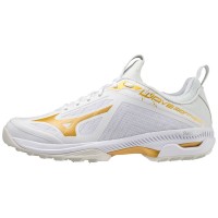 обувки,за,хокей,дамски,маратонки,мъжки,маратонки,хокей,mizuno,wave,panthera,hockey,shoes,wht,gold,iron
