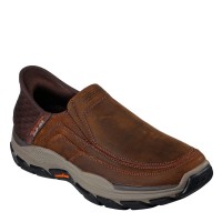 мъжки,маратонки,мъжки,маратонки,skechers,moc,toe,leather,slip,ins,slip,on,trainers,mens,brown