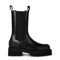 обувки,дамски,боти,palm,angels,chelsea,combat,boots,black